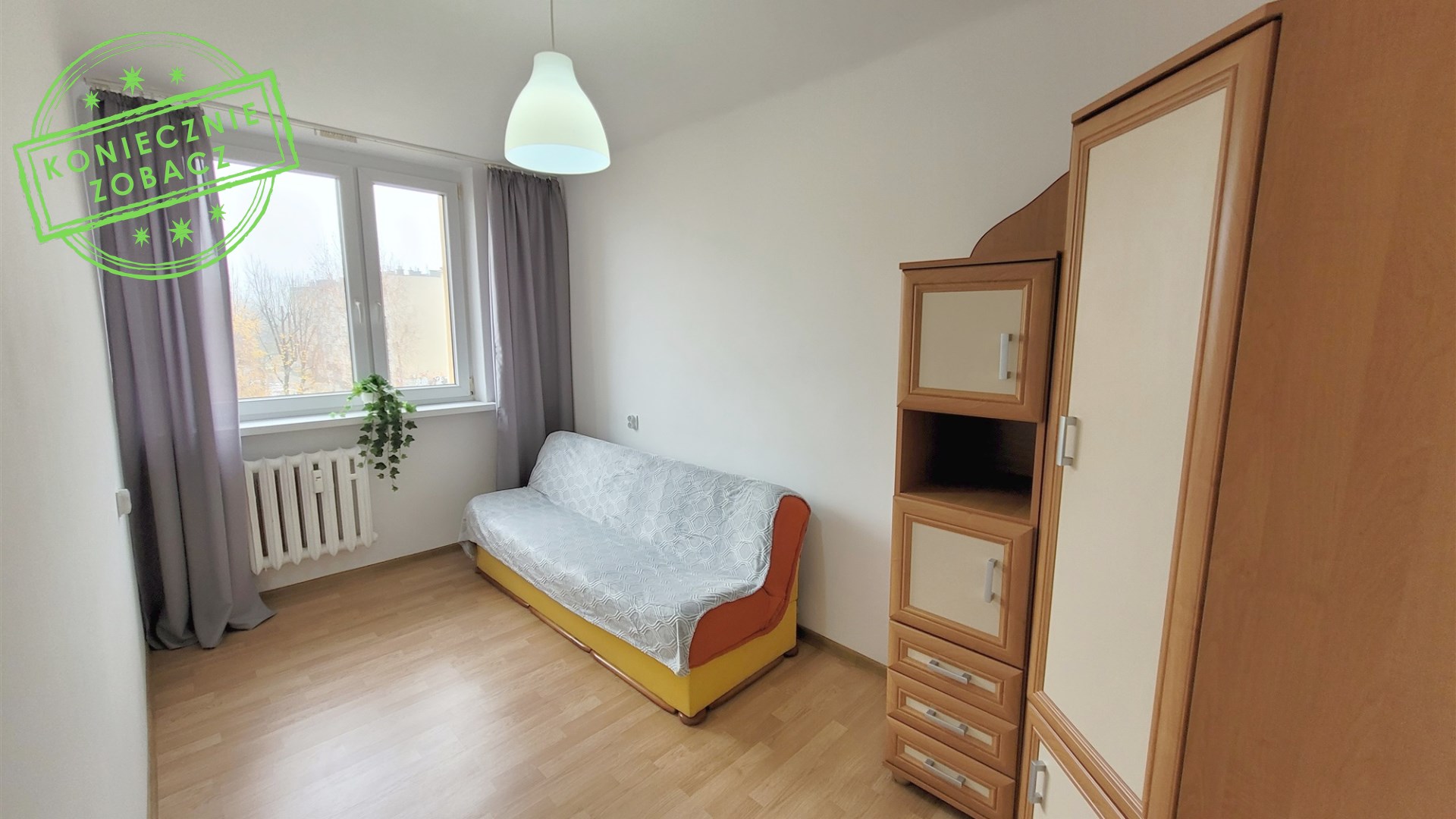 Rodzinne ciepłe mieszkanie 3-pokojowe 49m2
