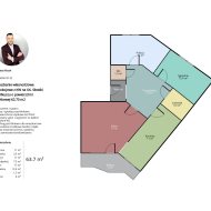 Ciekawie ułożone Mieszkanie 3-pok Olkusz 63,70m2