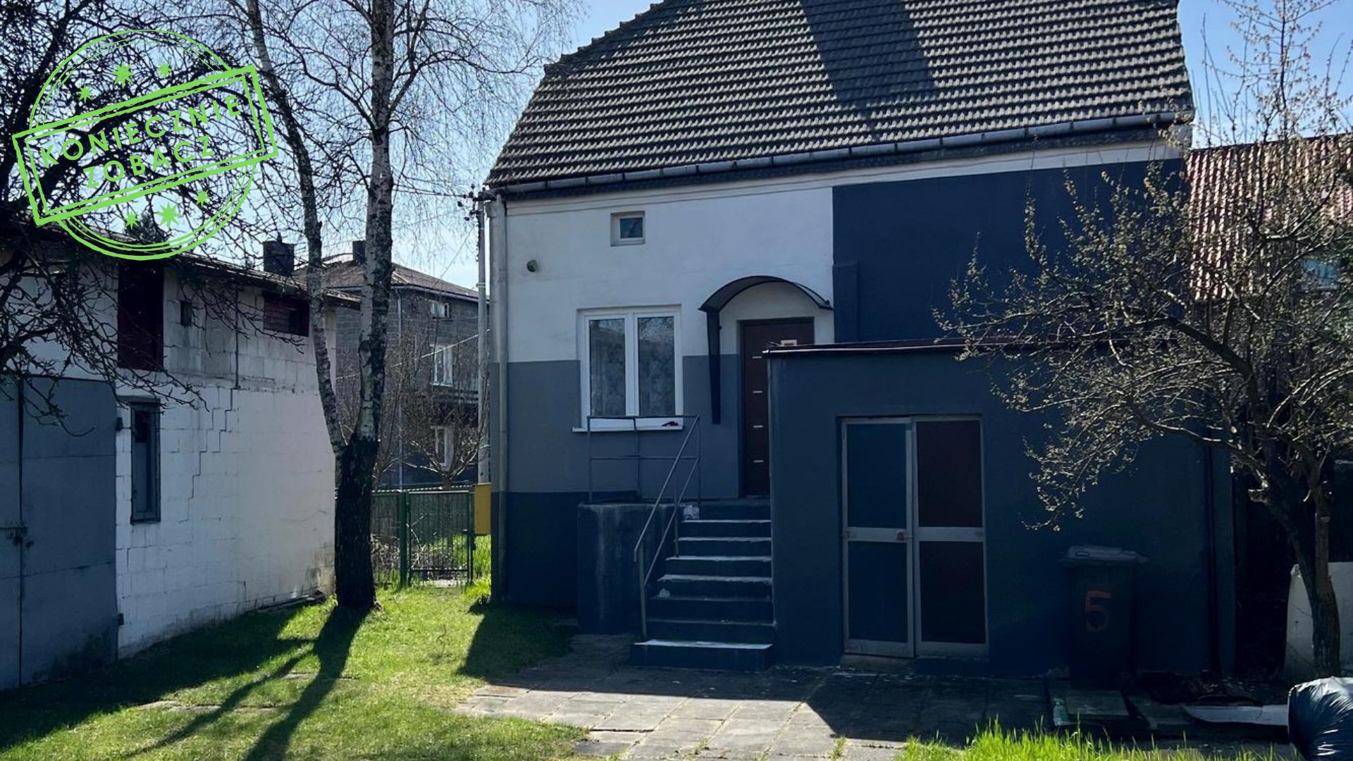 Funkcjonalny DOM 128m2 + Pom Gosp / Działka 649m2
